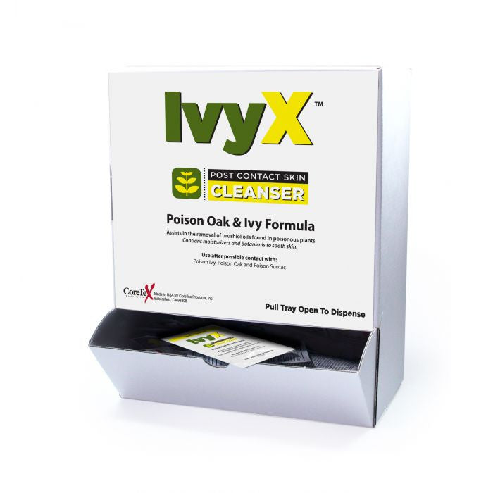 IvyX Post-Contact Wipes (Box of 50)