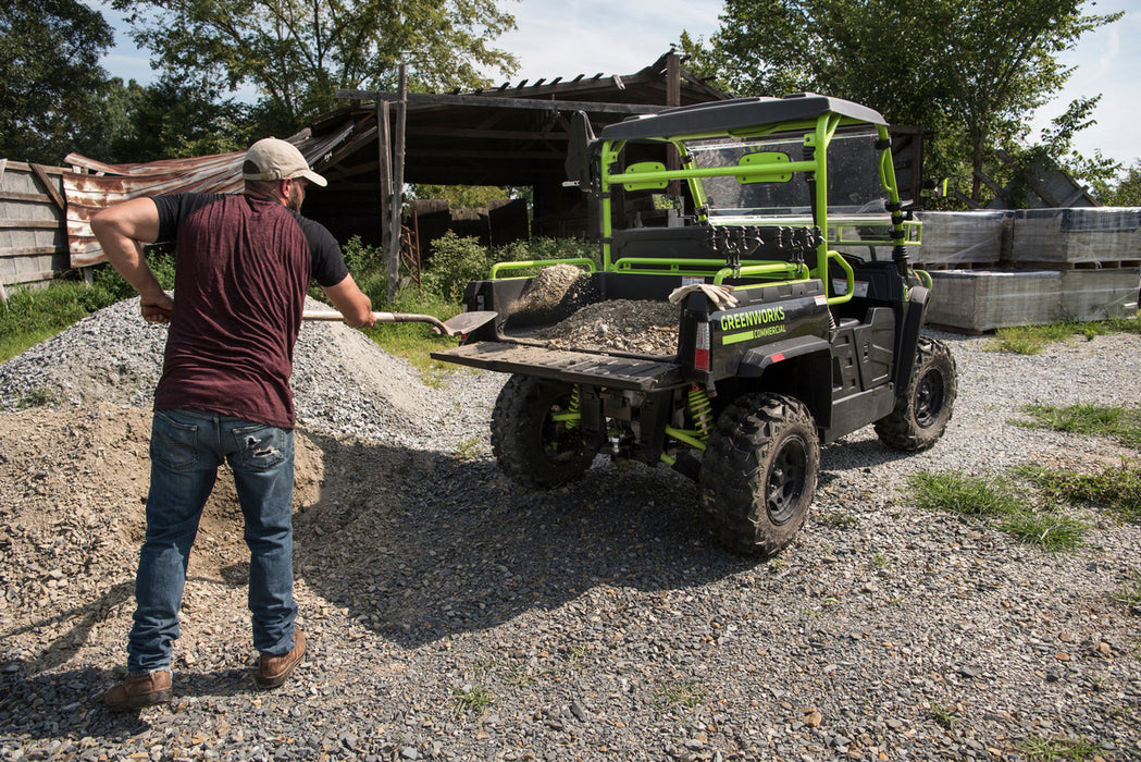 U800SB - 82V Black Utility Vehicle