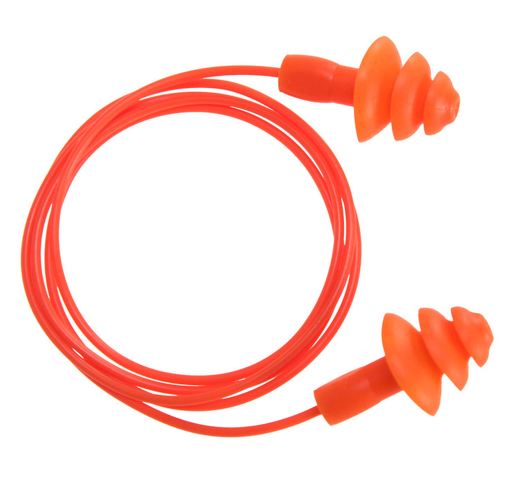 Reusable Corded TPR Ear Plug (50ea)