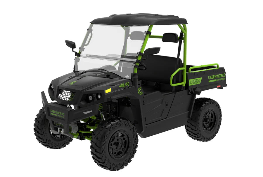 U800SB - 82V Black Utility Vehicle